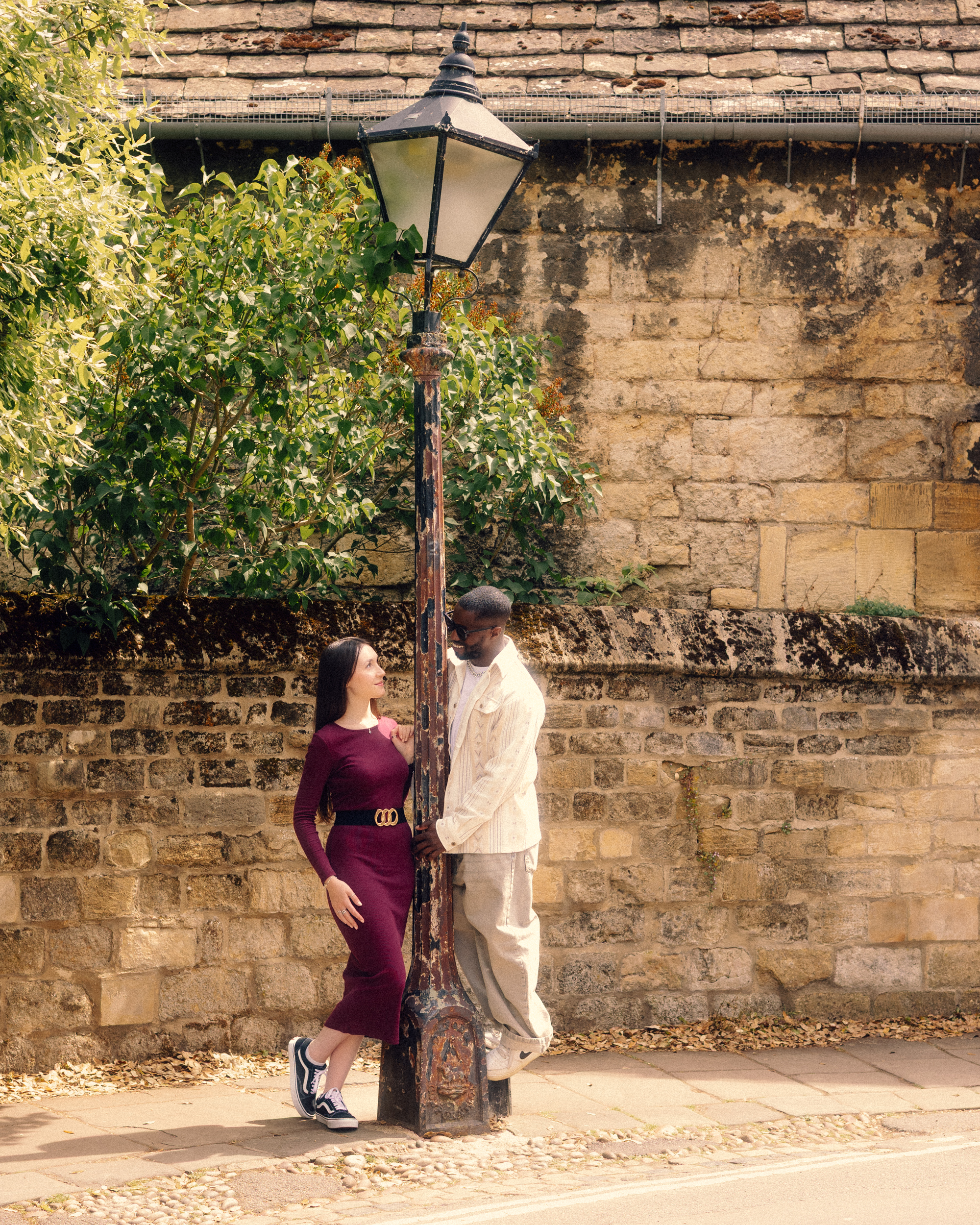 portrait of romantic couple 